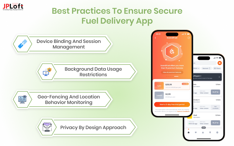 Best Practices to Ensure Secure Fuel Delivery App